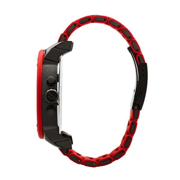 Diesel Men's Mr. Daddy 2.0 Multifunction Red Watch