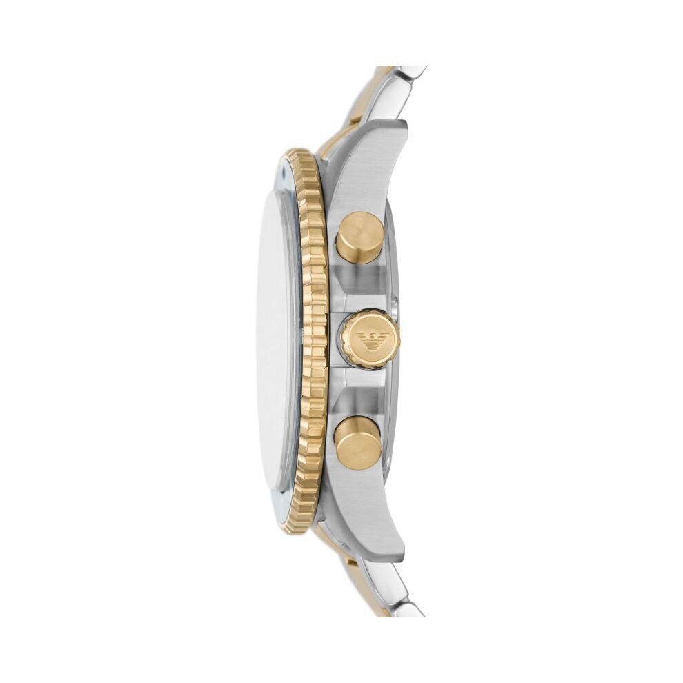 Armani 2 tone watch hot sale