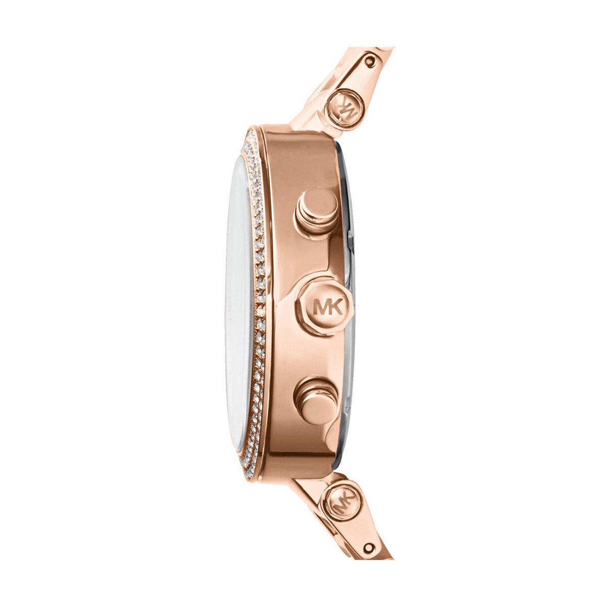 Michael Kors Women's Parker Rose Gold-Tone Chronograph Watch